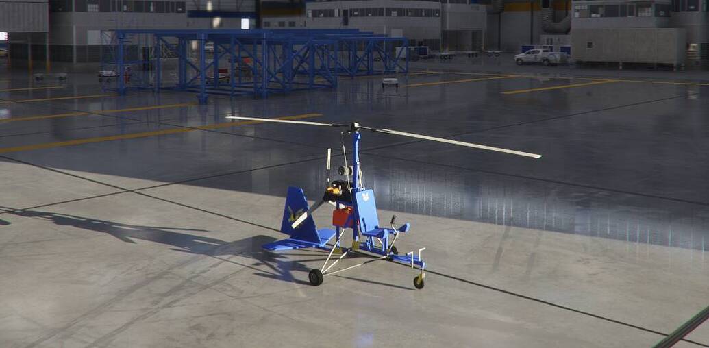 gyrocopter flight simulator