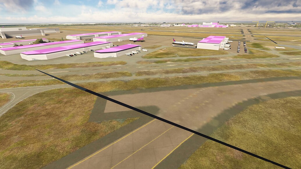 KDFW (Asobo) Airport - Pink Textures Are Back! - Resolved - Microsoft ...