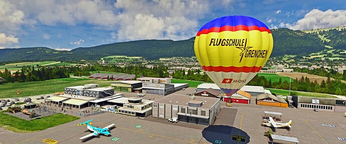 Grenchen Airport Switzerland