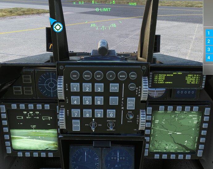 f16 HUD issue