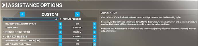 UI - ATC Enforced Flight Plan