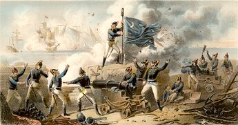 Fort-Moultrie-Flag-Raising