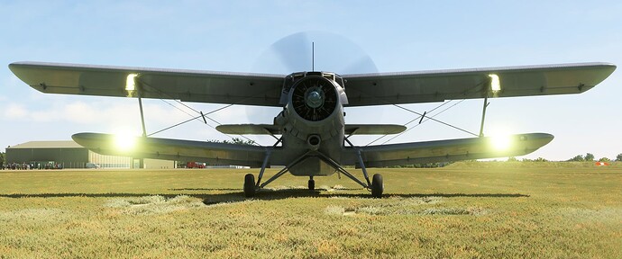 CCCP-23816 Preparing to Roll of Duxford's 24R