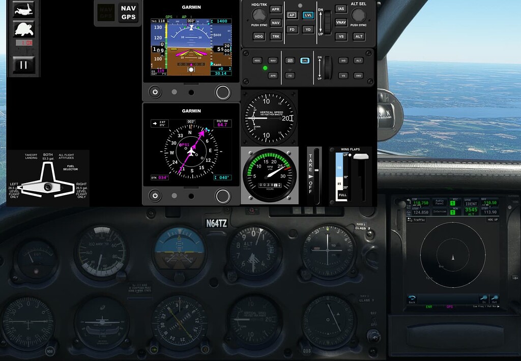 Heading indicator gets out of sink with Air Manager, pms50 GTN 750, and