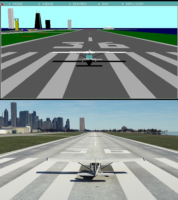 FS4vMSFS Runway