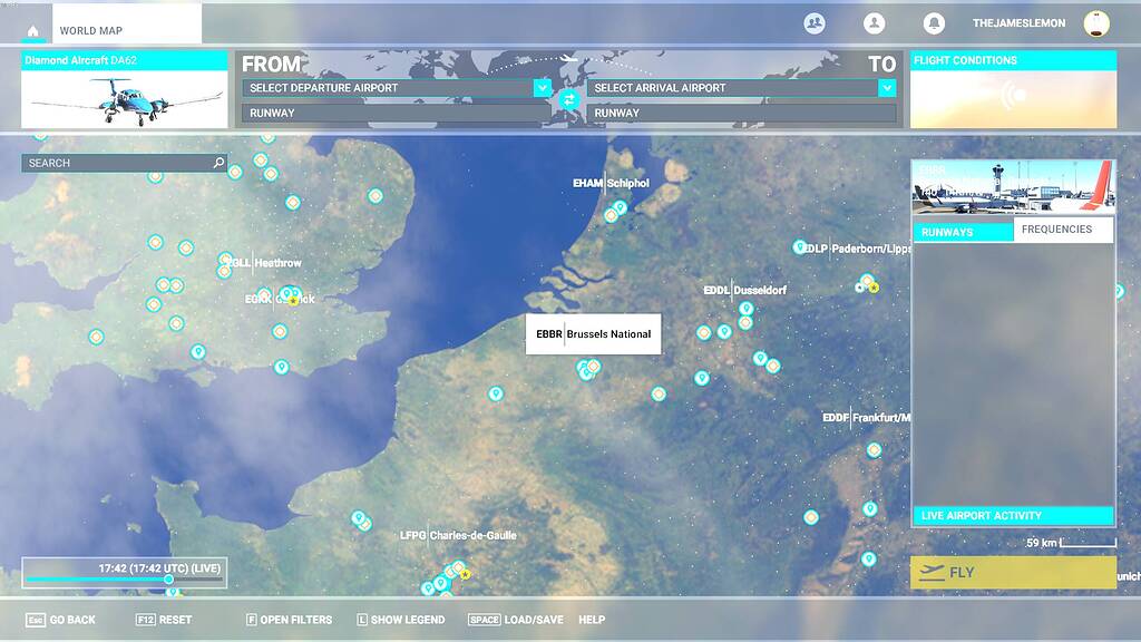 No Tower in ATC menu, no frequencies on World Map. Airports that