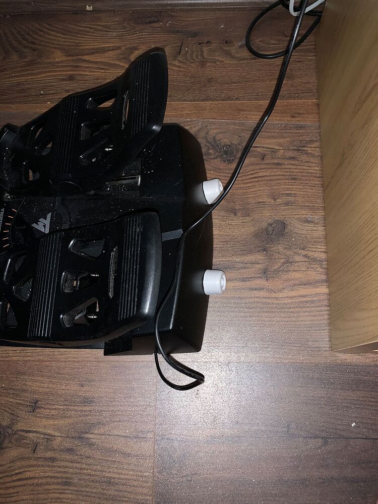 Thrustmaster pedal set up Hardware & Peripherals Microsoft Flight