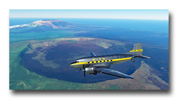 DC-3 Isabela Island Galapagos