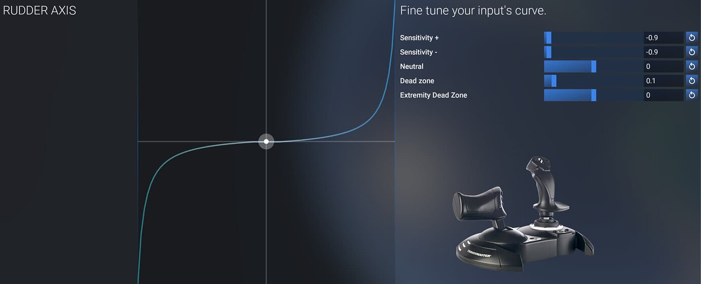 [MSFS2024][SOLVED] Thrustmaster T.Flight Rudder Sensitivity - Hardware ...