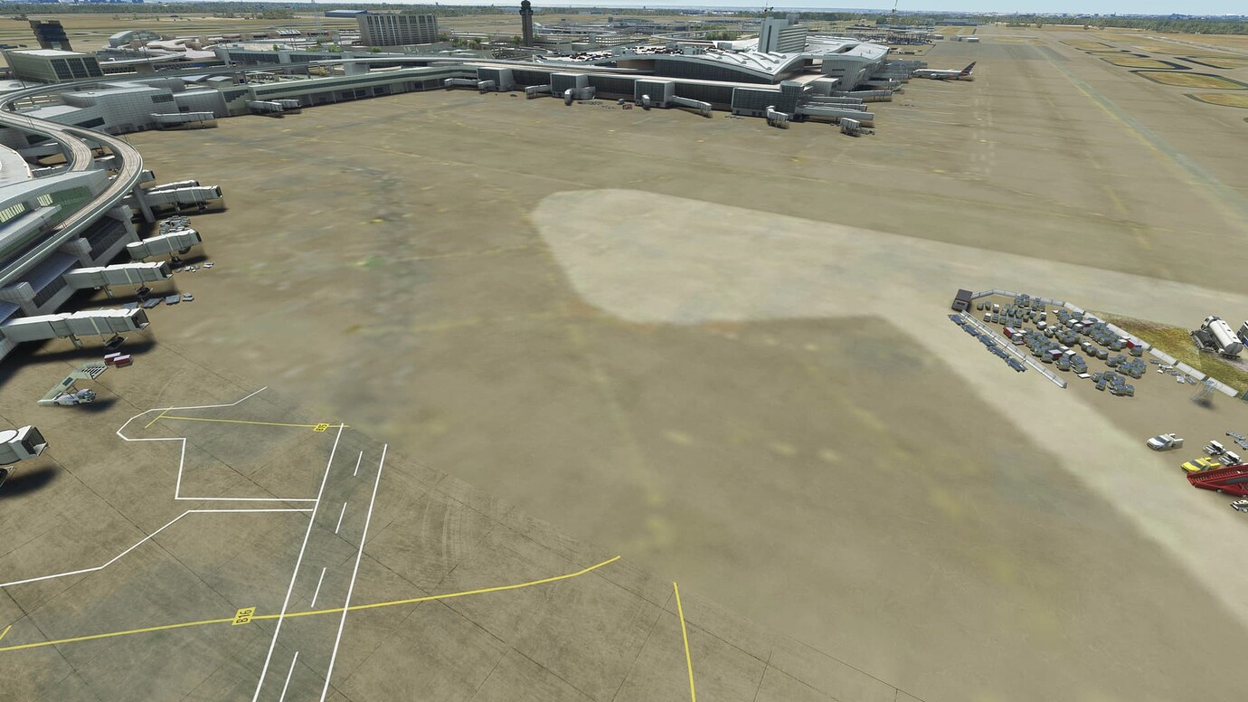 KDFW Ground texture problem - Scenery and Airports - Microsoft Flight ...
