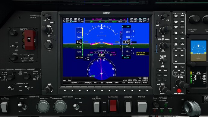 2023-06-25 NXI Missing magenta altitude indicator