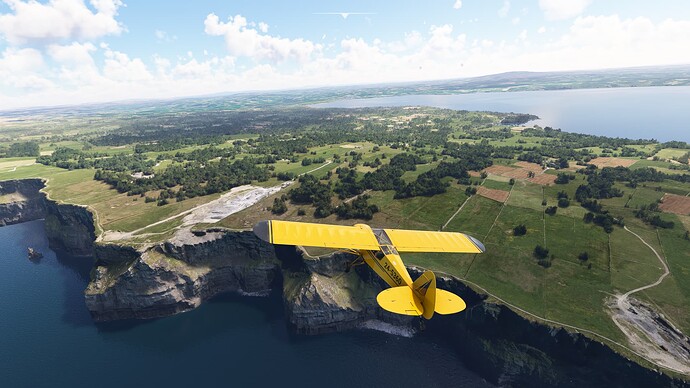 Cliffs after