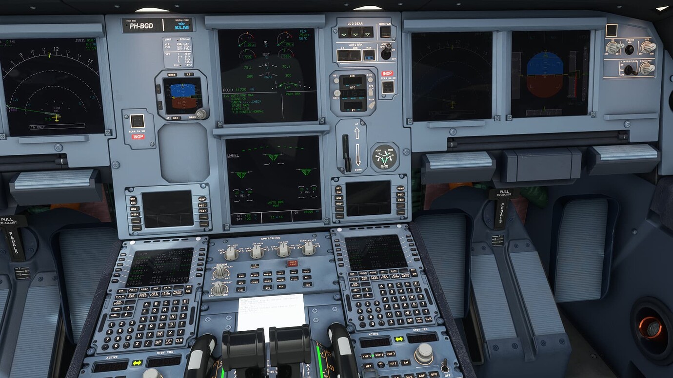 FBW A320 Exp Version Lighting And Squack - Aircraft - Microsoft Flight ...