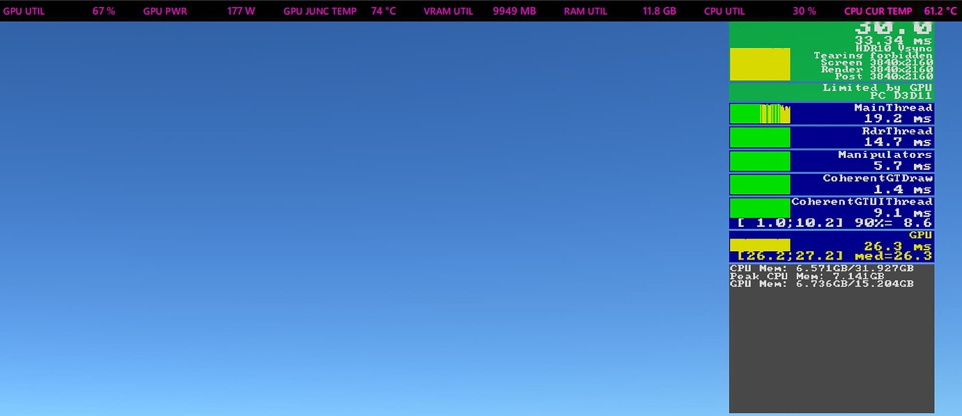 FPS counter interpretation Hardware & Peripherals Microsoft Flight