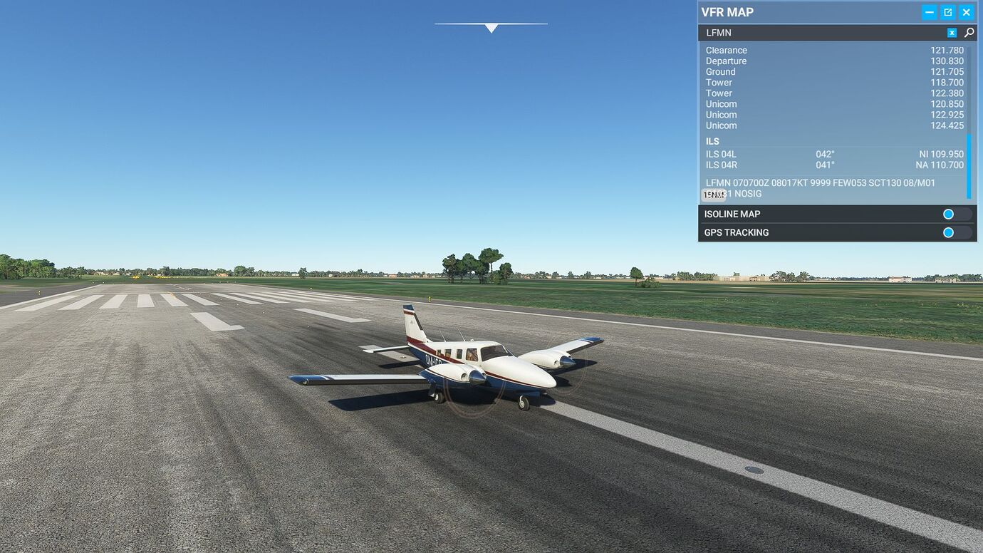 ILS frequency missing on VFR MAP 8 by ionic81 ATC, Traffic