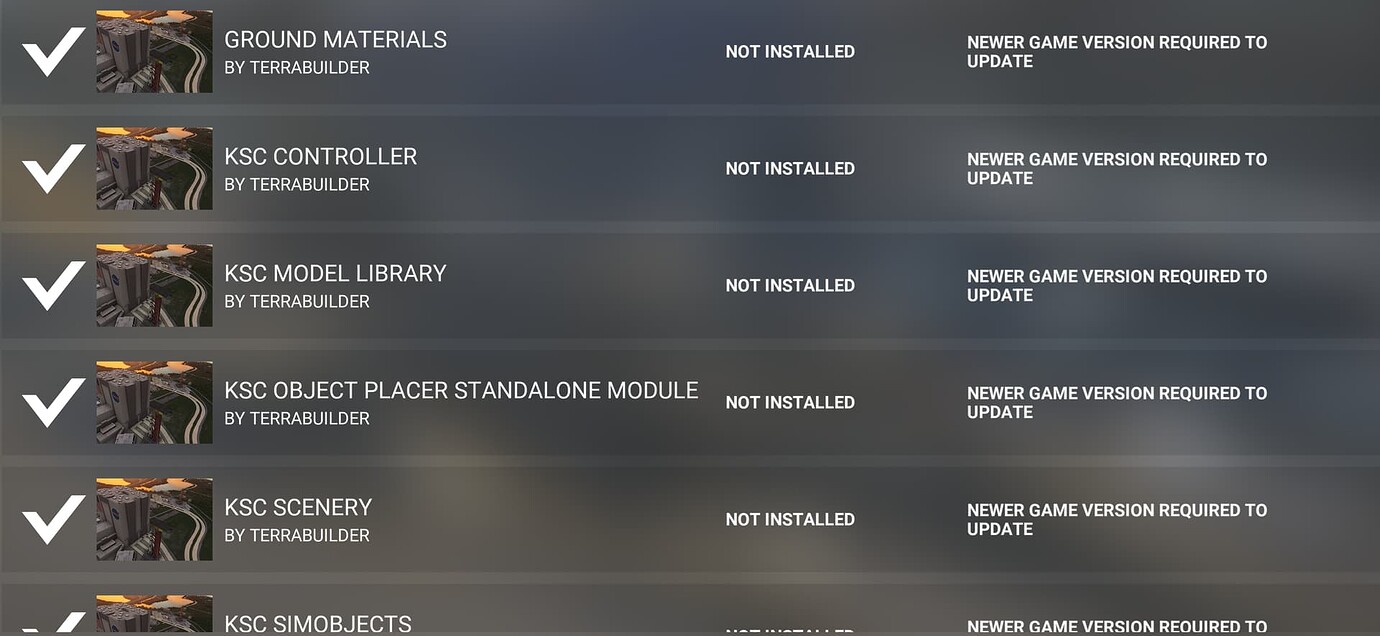 [RELEASED] Kennedy Space Center VAB area detailed scenery, including