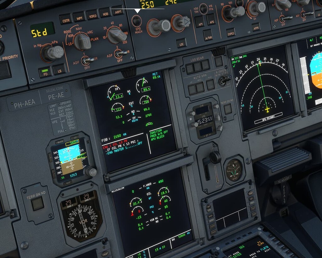 Crossbleed Engine Start - FlyByWire Simulations Documentation