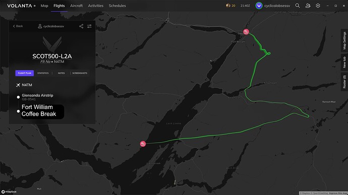 L2-Glensanda to Ft William Break