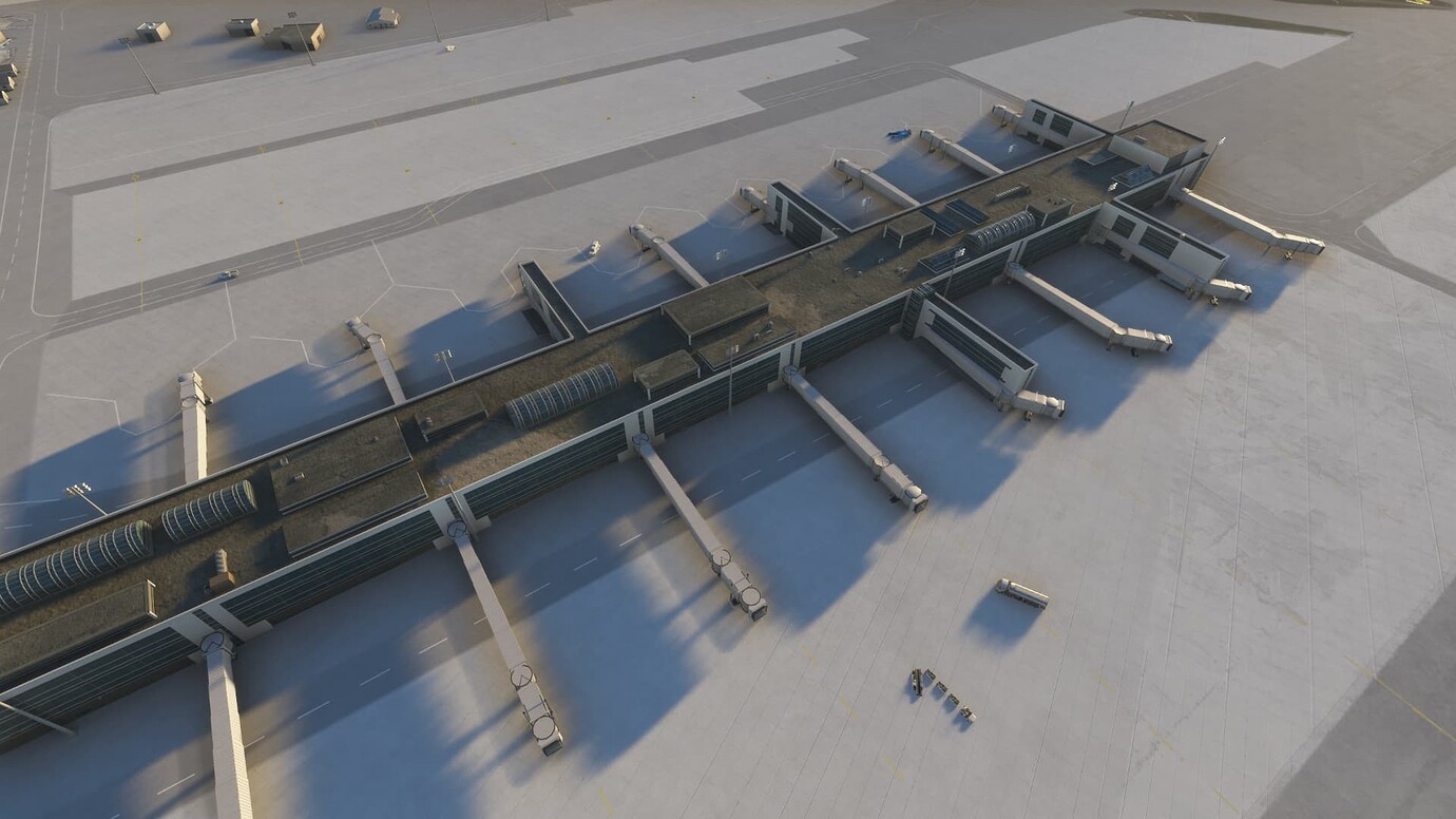 Broken jetways at some airports 43 by DownyOyster3857 Scenery and