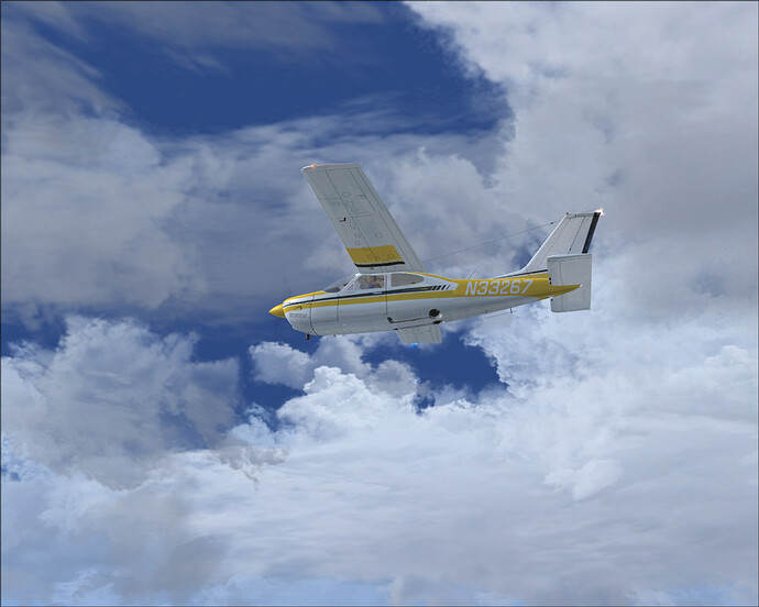 A little bit of VFR fun in the Cessna C177 Cardinal