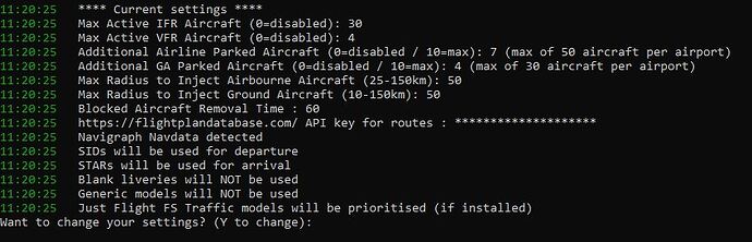 FSLTL settings