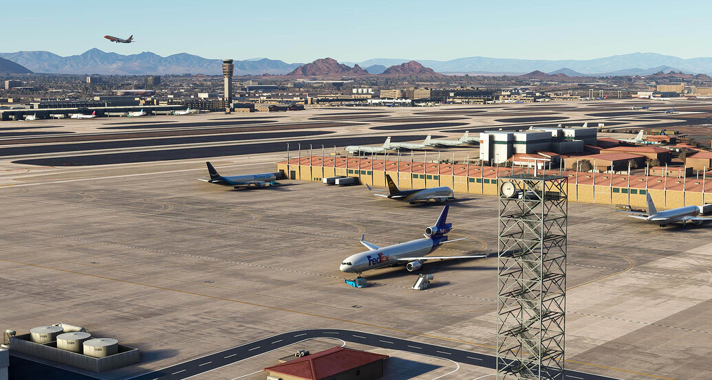 [BMWorld+AmSim] - KPHX Phoenix Sky Harbor International Airport ...