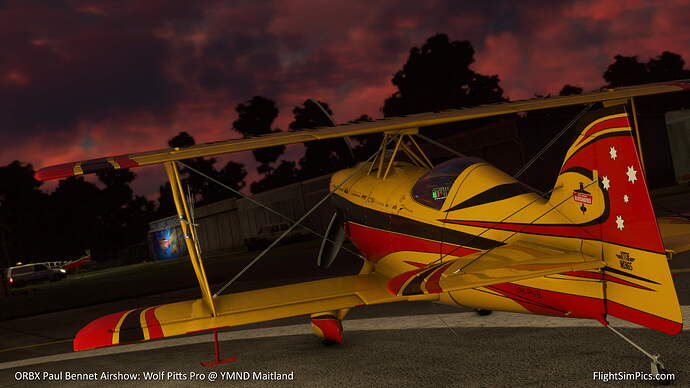 20241027 oc ORBX Australia Paul Bennet YMND Maitland Wolf Pitts Pro 116 best curate