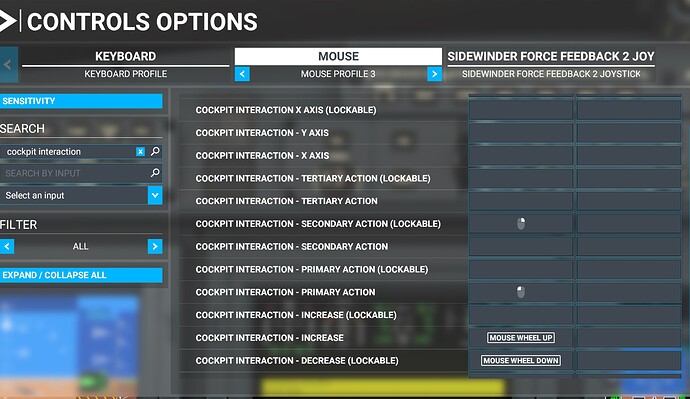 Mouse Profile for LOCK