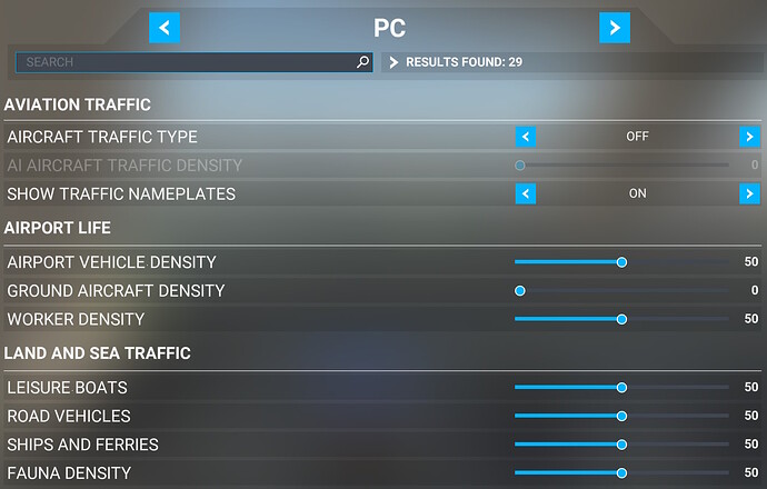 MSFS Settings 2