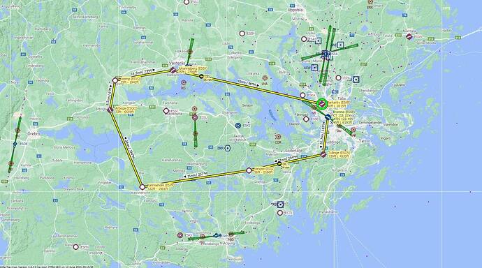 VF028 ESSB Bromma to ESKB Barkarby