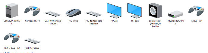 List connected hardware 1