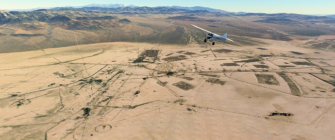 Frenchman Flat Toward Gun Site