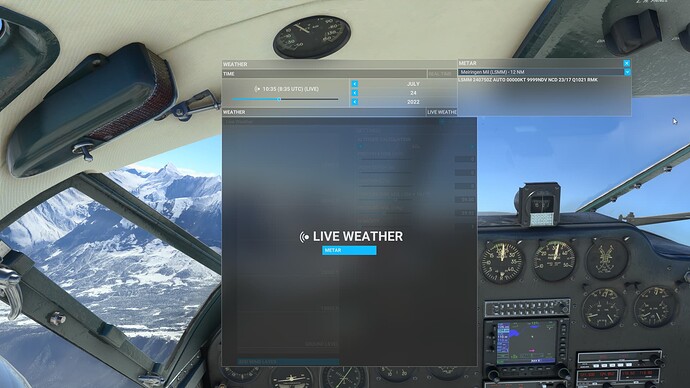 Live Weather Example - General Discussion - Microsoft Flight Simulator ...