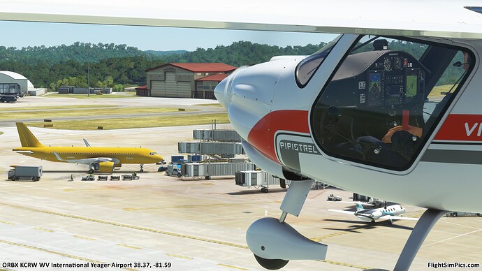 20220415 na us wv ORBX KCRW WV International Yeager Airport 02