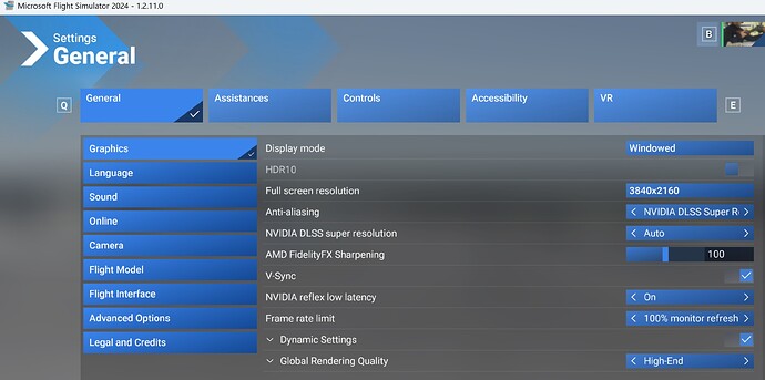 Graphics Settings