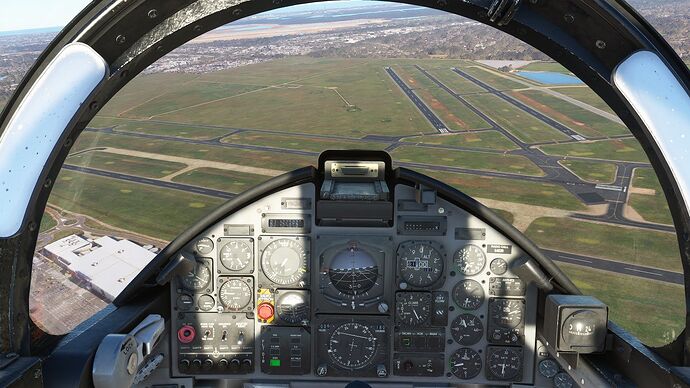 MB-339A Over Parafield Airport, South Australia