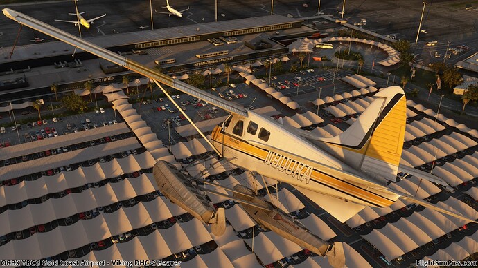 B 20240103 oc ORBX YBCG Gold Coast Airport Viking DHC-2 Beaver 131 best detail