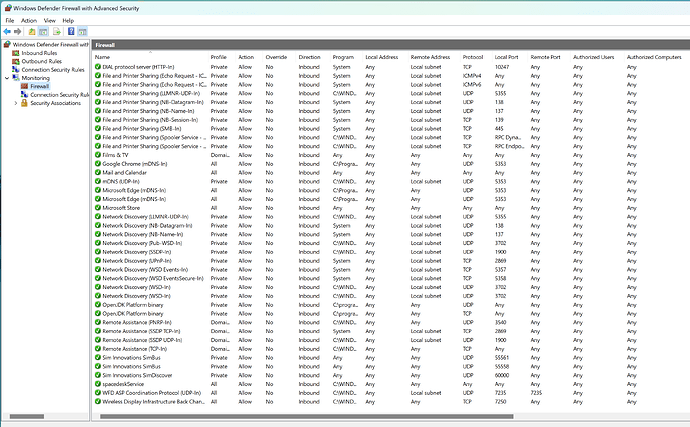 Firewall Monitoring