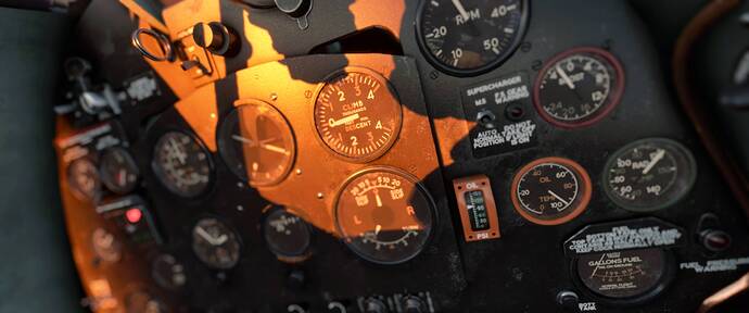 FS2020 - Cockpit Spitfire 2