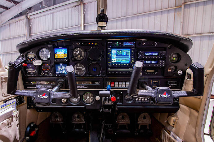 upgraded cockpit