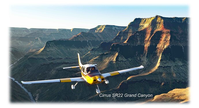 5 Cirrus SR22 Grand Canyon