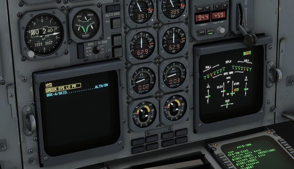 Ini Builds A310 gear not retracting? how to solve a HDY problem