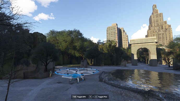 NA-US NY Volocopter in Washington Square, NYC