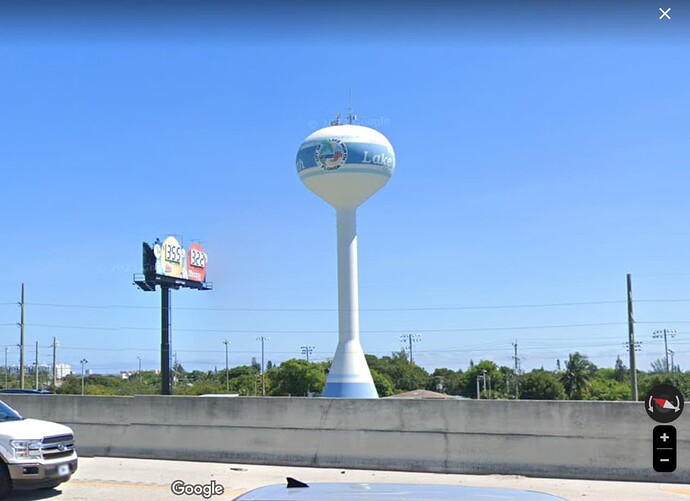 Lake Worth Water Tower - Real