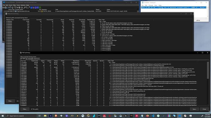 2024.12.04-16.58.00 - Round 1 - ProcMon network and file events summaries