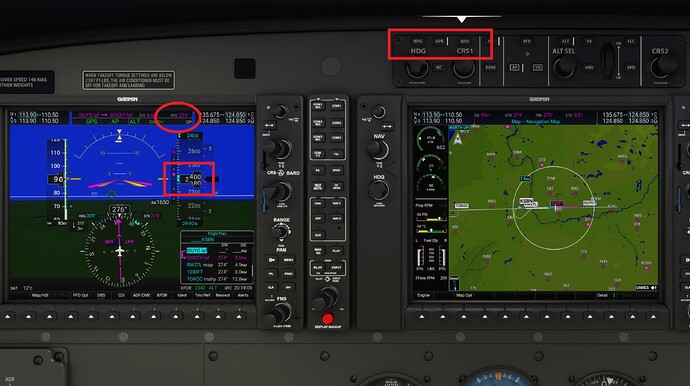 KSBN RNAV 27L APR activated GP armed