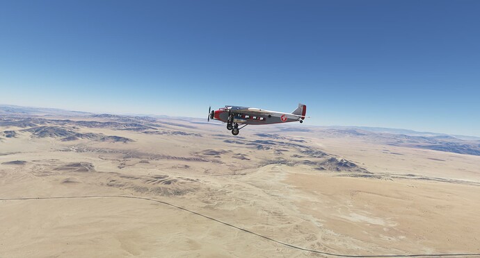 Great weather over the Mojave
