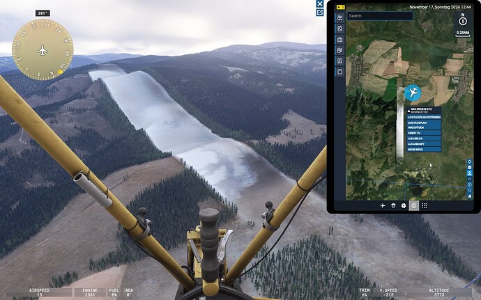 FS2024 - Cloud cover on imagery south of Poprad