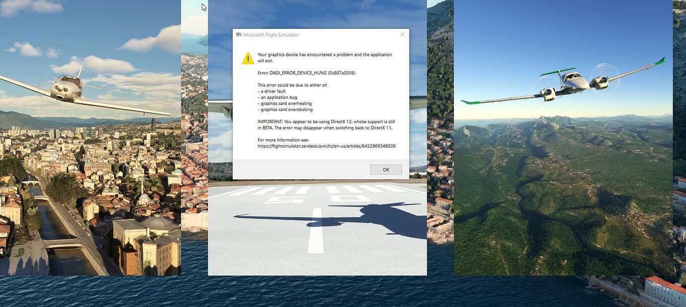 ERROR Crash: msfs error: dxgi_error_device_hung (0x887a0006) - Page 3 ...