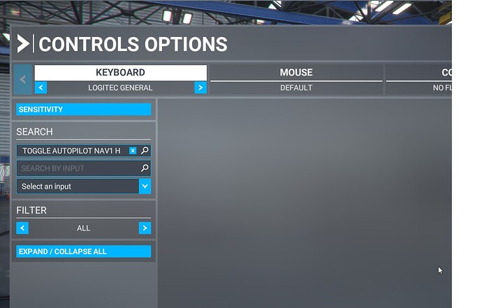 tOGGLE AUTOPILOT NAV1 HOLD